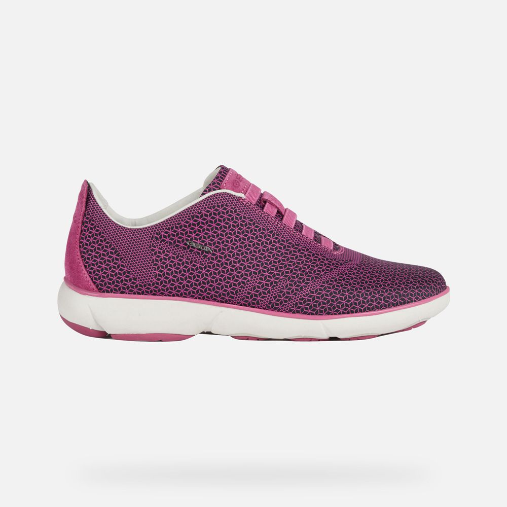 Geox Sneakers Pink Nebula - Geox Womens Shoes - MAOWDH936